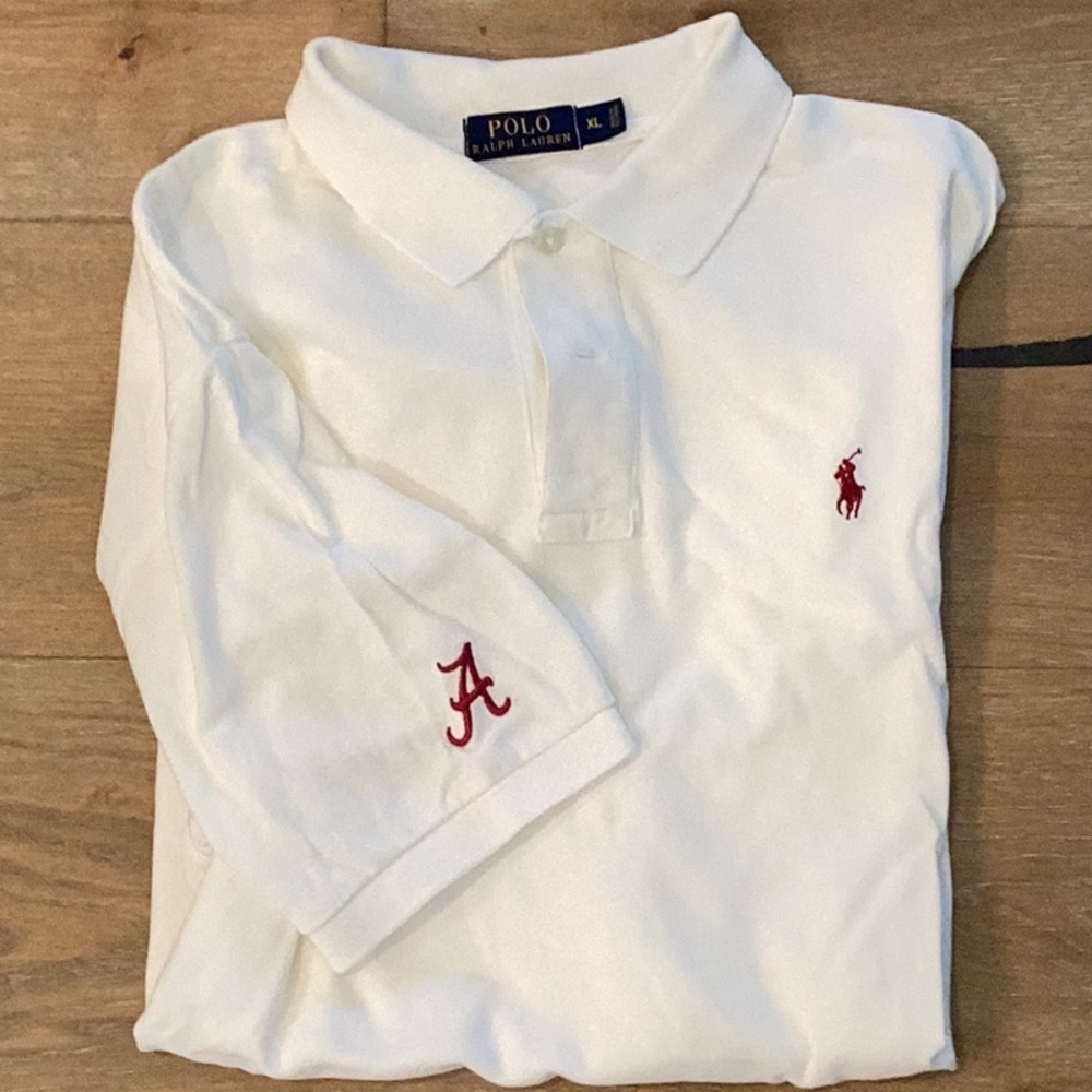 Alabama Script A Polo by Ralph Lauren